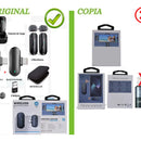 Micrófono Inalambrico De Solapa Tipo C Iphone Y PC Con Estuche De Carga Doble Receptor y Cancelación de Ruido y Antipop Vimai M8C-2 Negro