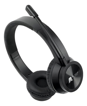 Audifonos Diadema Usb Ligera Con Control Volumen Jaltech Q5 Color Negro