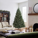 Árbol Artificial Preiluminado De 7.5 Ft - Efecto Realista