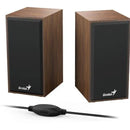 Parlantes Genius SP-HF180 Madera Genius