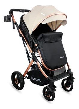 Coche Bebé Moises Gold Lx Bebesit Color Beige