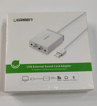 Adaptador De Audio De Tarjeta De Sonido, Ugreen