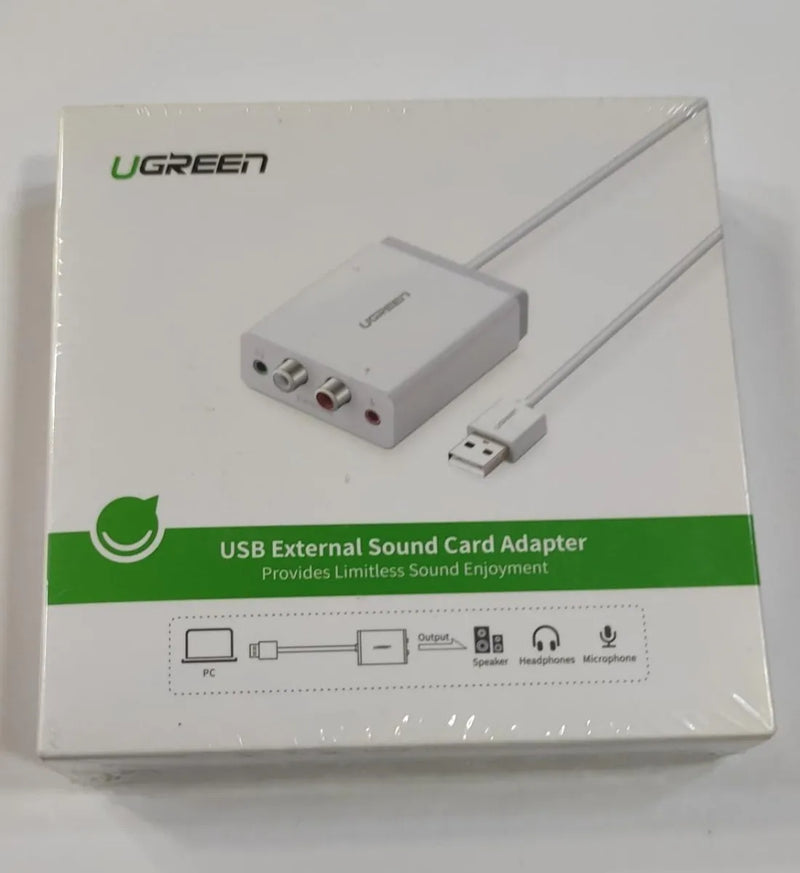Adaptador De Audio De Tarjeta De Sonido, Ugreen