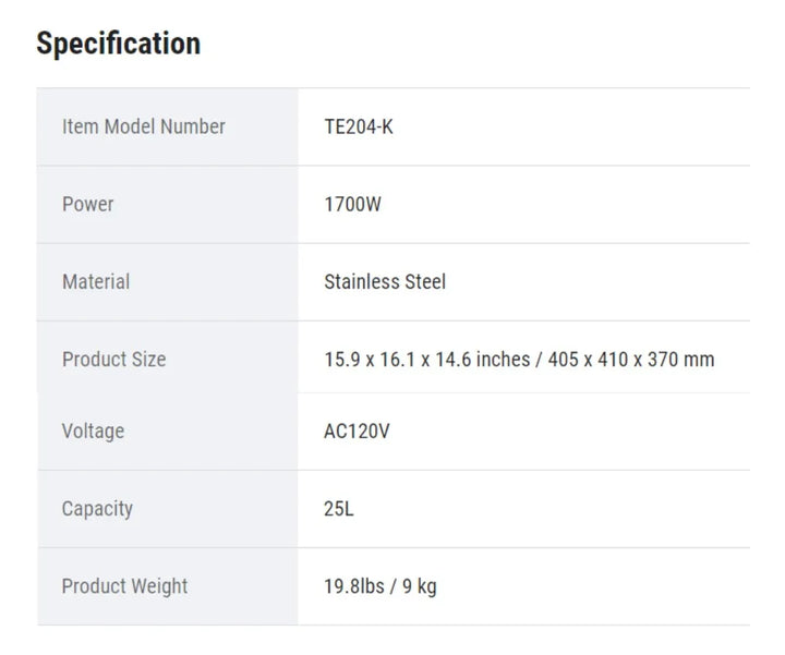 Air Fryer Horno Tostador Freidora De Aire 12en1 Cocina Plateado