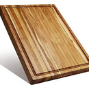 Tabla De Madera Teca Natural Para La Cocina Asados Profesion Liso Marrón