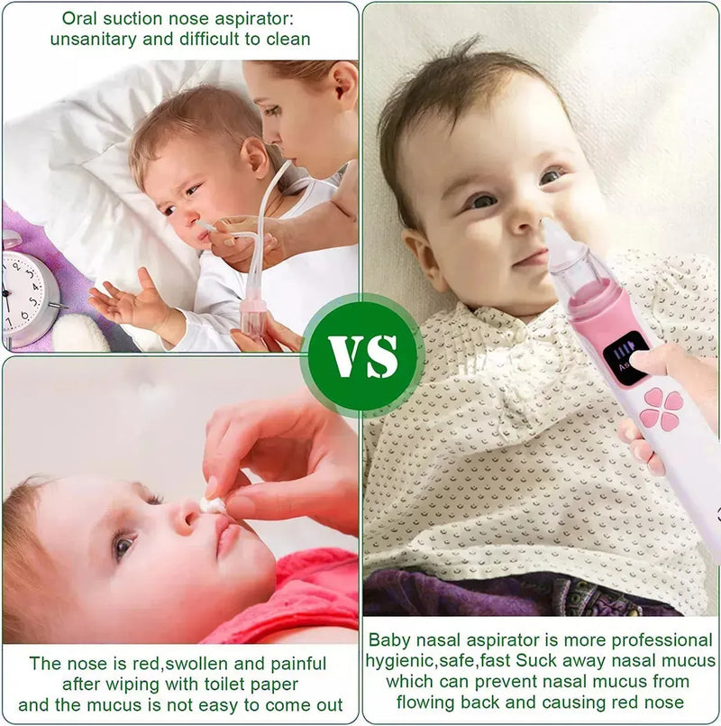 Aspirador Nasal Electrico Recargable Musical Para Bebe Segun Disponibilidad