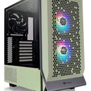 Gabinete Ceres 300 Matcha Green Tg Argb con 3 ventiladores Tt