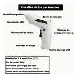 Destornillador Inalámbrico Recargable Eléctrico Impacto - Gris