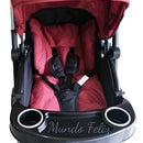 Coche de paseo Ebaby KUPER Coche Cuna azul