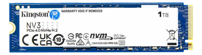 Unidad Sólida M.2 Kingston Nv3 1tb Azul Oscuro