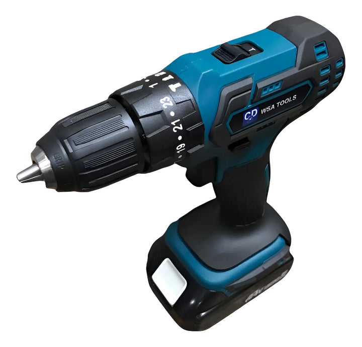 Taladro Inalámbrico Bateria Recargable Verde Claro 60