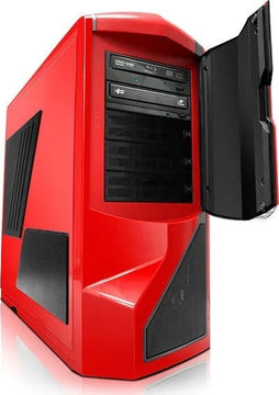 Caja Nzxt Phantom Red / Sin Fuente / Usb 3.0 / Sin Ventana Rojo