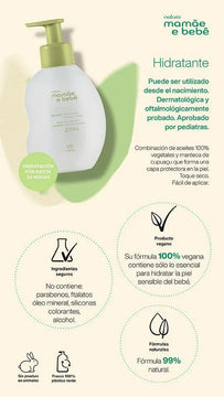 Shampoo + Hidratante Mamá Bebé