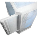 Armario Cougar Duoface Rgb de vidrio templado blanco para jugadores. Medio