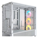Gabinete Corsair Frame 4000d Rs Vidrio Fan Argb X3 Blanco