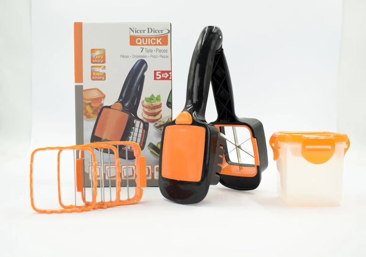 Cortador Picador De Frutas Y Verduras Nicer Dicer 5 En 1