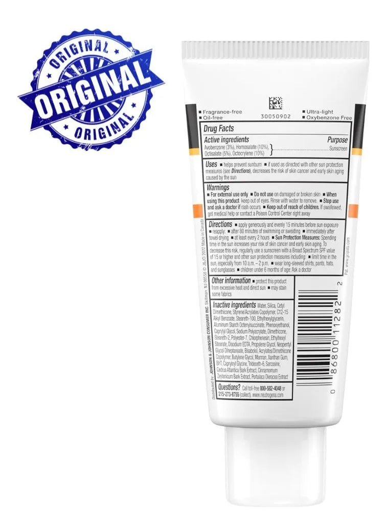 Neutrogena Oil-free 50 Spf