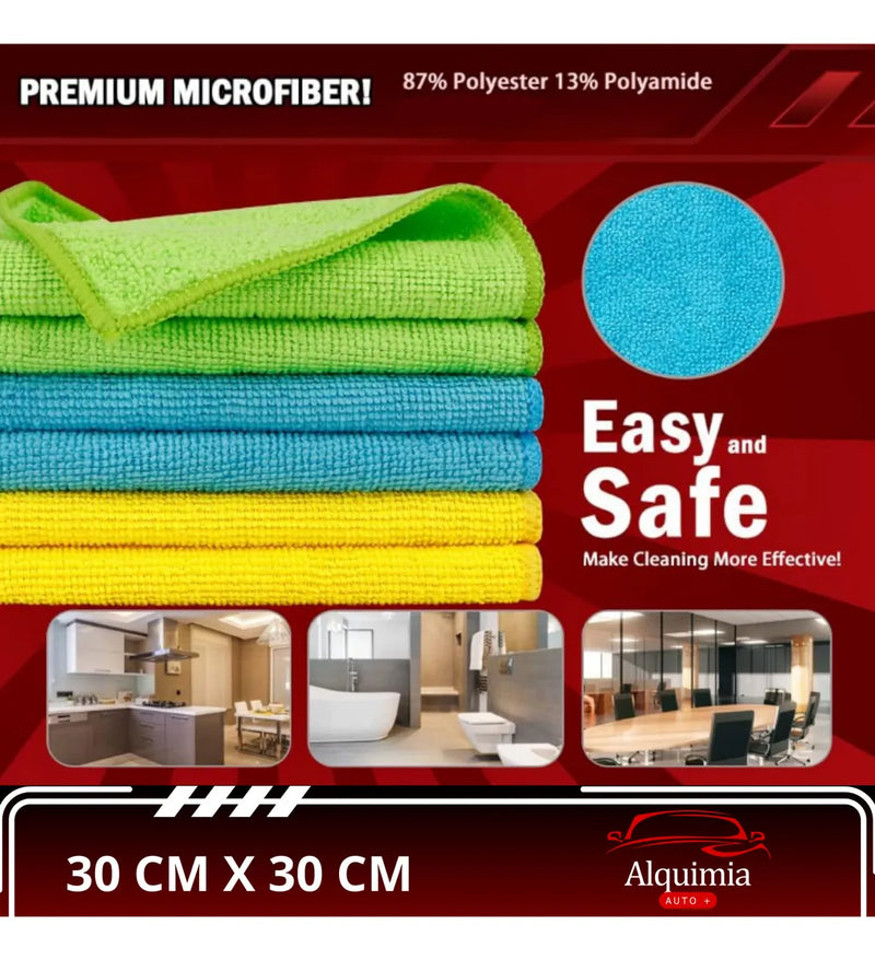1 L De Apc X20 Para Carros + 5 Brochas + 2 Paños 30 Cm