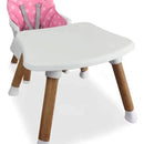 Silla Comedor Bebé Elite Dinner 5 En 1 Bebesit Color Rosa BABY ELITE BEBESIT