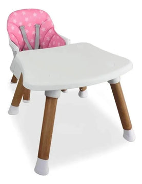 Silla Comedor Bebé Elite Dinner 5 En 1 Bebesit Color Rosa BABY ELITE BEBESIT