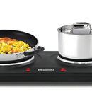 Estufa Eléctrica Portátil Cocina Dos Puestos 1700 W Bgs102b Color Negro