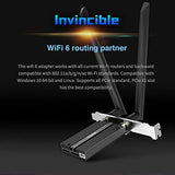 Netis Wifi 6 Ax200 802.11ax Tarjeta Wifi Pcie De Doble Banda