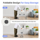 Silla Alta Plegable 6 En 1 Para Bebé Con Ruedas Ajustable