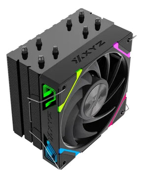 Cooler Cpu Xyz Thermax 4 Black Vortex Argb Fan Pwm Control