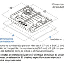 Estufa De Empotrar Challenger 4 Puestos Vidrio Sq 6767 Ae