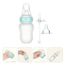 Tetero Biberón Contenedor Botella Cuchara Pitillo Chupo Silicona Grado Alimenticio Puré Compota Leche Jugo Agua Sin Ftalatos 180ml Infantíl Versatil Fácil Manipulación Resistente Alta Temperatura