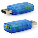 Tarjeta Sonido Externa 5.1 Virtual Pc O Portatil