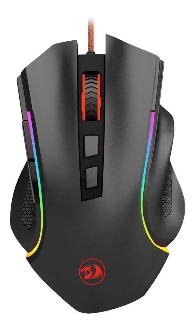 Combo Gamer Redragon K551rgb, Teclado Mecánico + Mouse M607 Negro Negro