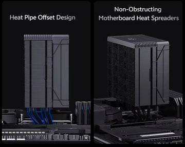 Cooler Disipador Para Intel - Amd Ventilador 120mm Snowman Negro