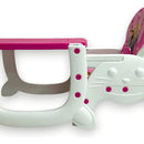 Silla De Comer De Bebe Bebesunita 3 En 1 Comedor Escritorio Mecedor Color Rosa Chicle Conejo