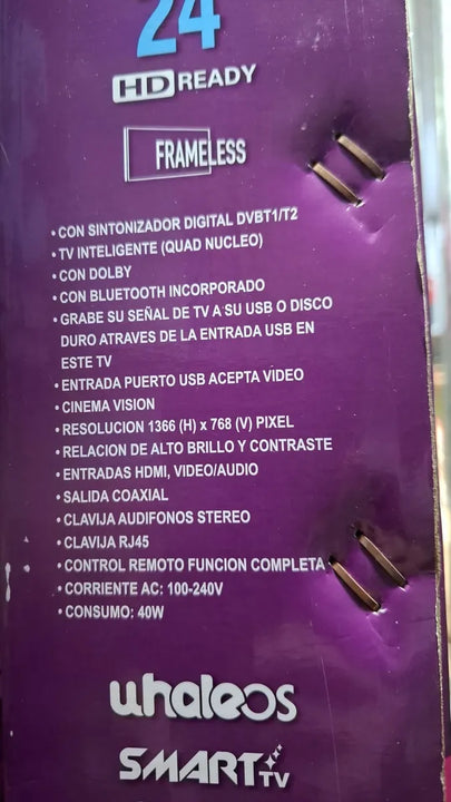 Tv Sankey 24 Pulgadas 110v Y 12 V