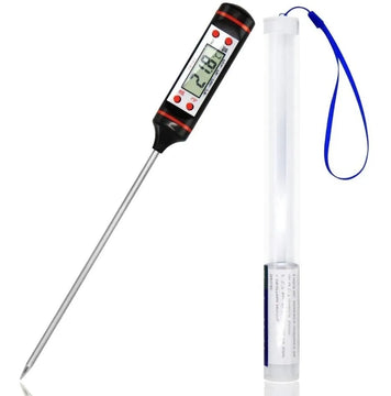 Termómetro Digital Para Alimentos Cocina Punzón Temperatura Negro