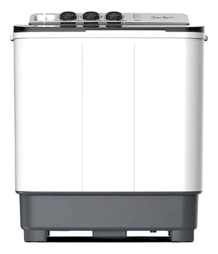 Lavadora Doble Tina 10kg-5kg Centrifugado Blanca Midea Blanco
