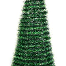 Árbol De Navidad Artificial Plegable Fácil Armado 150cm Color Verde Claro