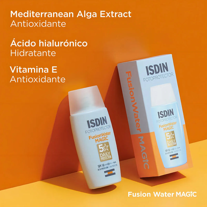 Fotoprotector Solar Isdin Fusion Water Magic FPS50 50 ml
