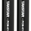 Kit de micrófono con batería Takstar Dmsd7 con funda superior, color negro