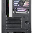 Chasis Thermaltake View 170 Tg Micro-atx 3 Fan Negro Argb