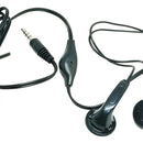 Fone De Ouvido In-ear Zte Zte Manos Libres Universal 3.5mm Negro Com Luz Negro