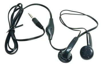 Fone De Ouvido In-ear Zte Zte Manos Libres Universal 3.5mm Negro Com Luz Negro