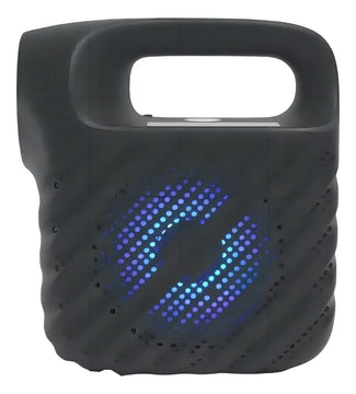 Parlante Bluetooth / Radio Recargable Con Linterna Portátil Negro