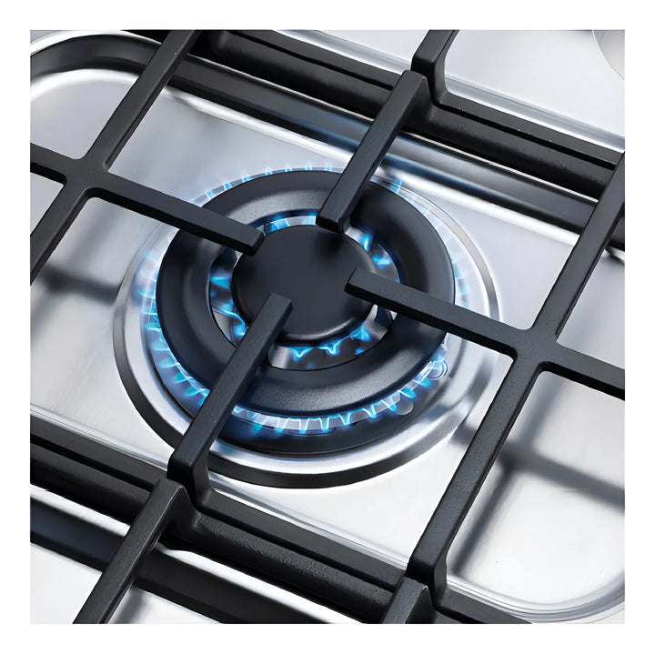 Estufa De Piso Indurama Murcia Con Horno Cromada 5 Puestos Indurama Murcia