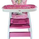 Silla De Comer De Bebe Bebesunita 3 En 1 Comedor Escritorio Mecedor Color Rosa Chicle Conejo