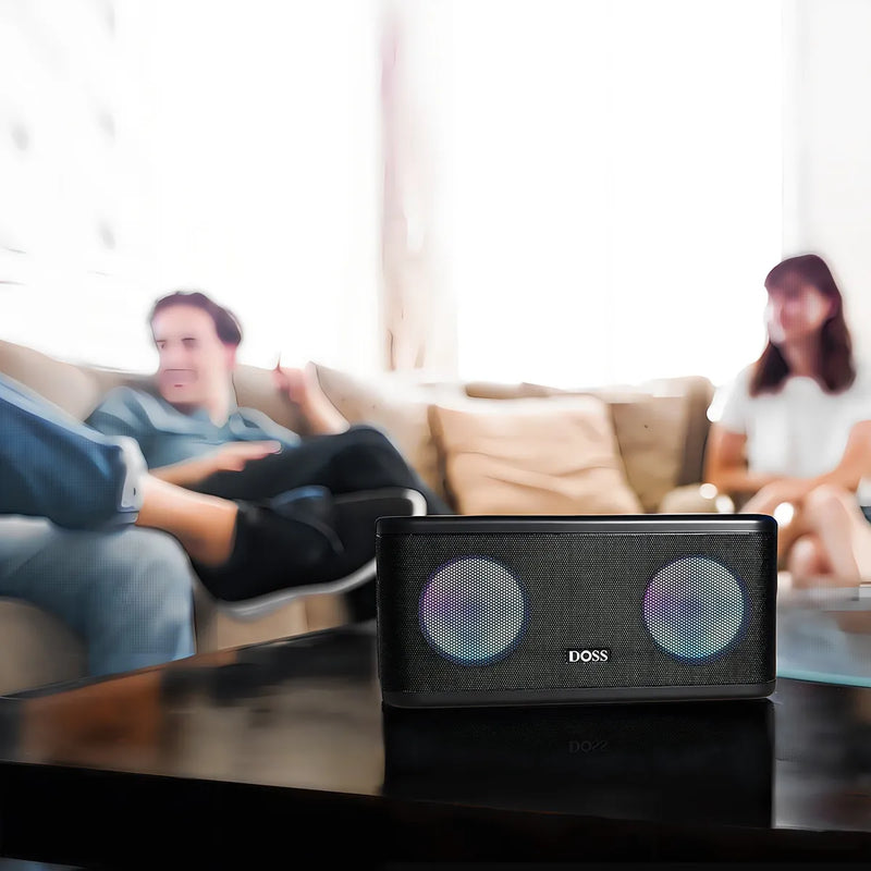 Doss Soundbox Plus - Altavoz Portátil Con Sonido Hd De 16 . Color Negro (deep Black)