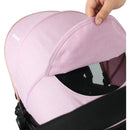 Coche Bebé Moises Travel System Gold Lx Bebesit Color Rosa claro