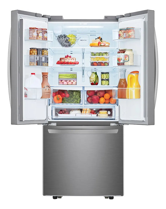 Nevecón Lg French Door 618 Lt Linear Inverter Ice Maker Ps3 Plateado