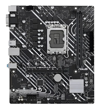 Motherboard Asus Prime H610m-e D4 Intel S1700 Ddr4 Acuario Color Negro
